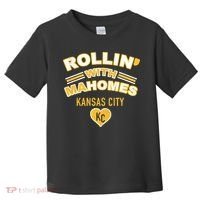 Rollin With Mahomes Kansas City Toddler T-Shirt thumb 0