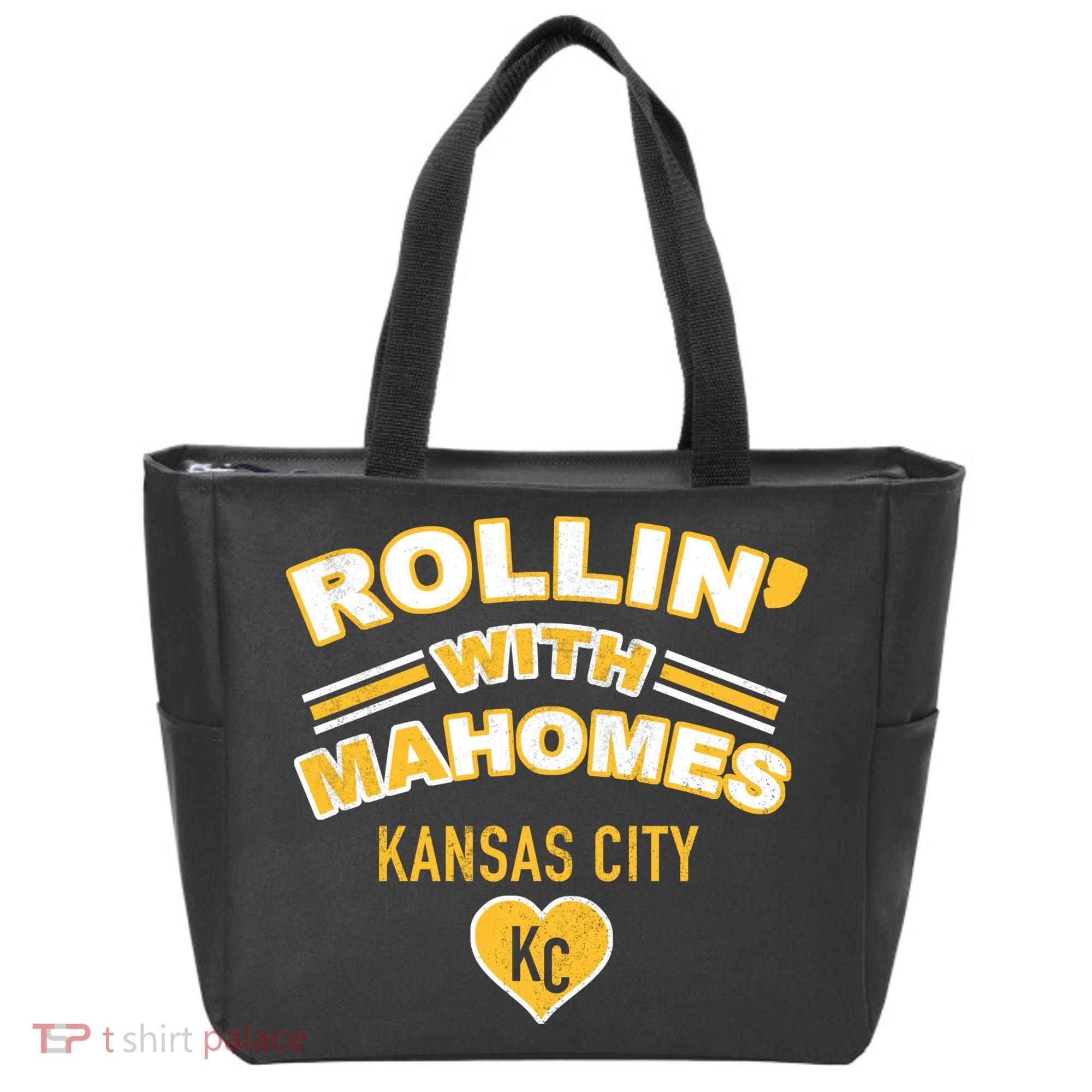 Rollin With Mahomes Kansas City Tote Bag