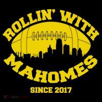 Rollin' With Mahomes Since 2017 Backpack thumb 2