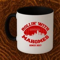 Rollin' With Mahomes Since 2017 Coffee Mug thumb 2