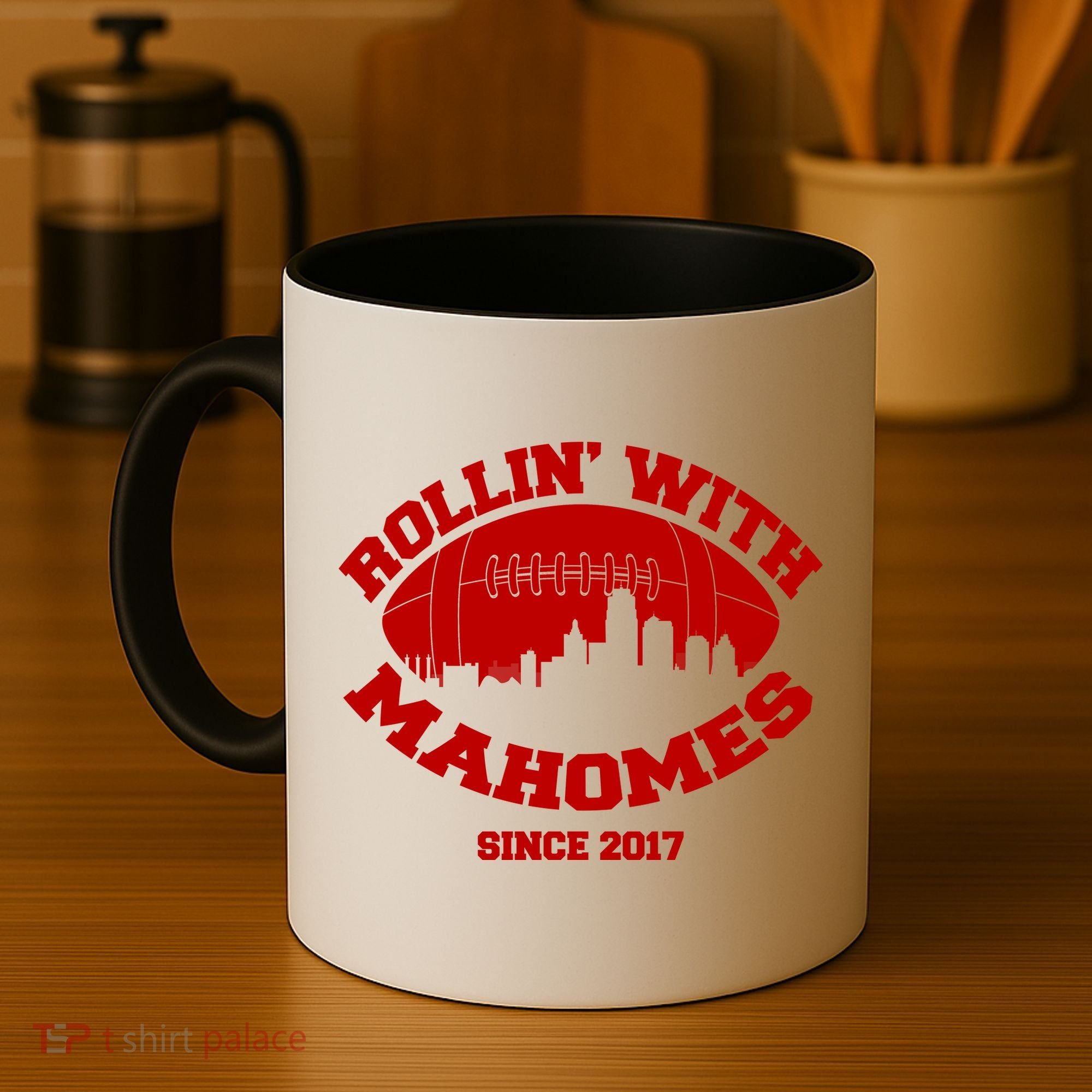 Rollin' With Mahomes Since 2017 Coffee Mug