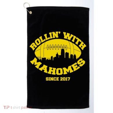 Rollin' With Mahomes Since 2017 Golf Towel