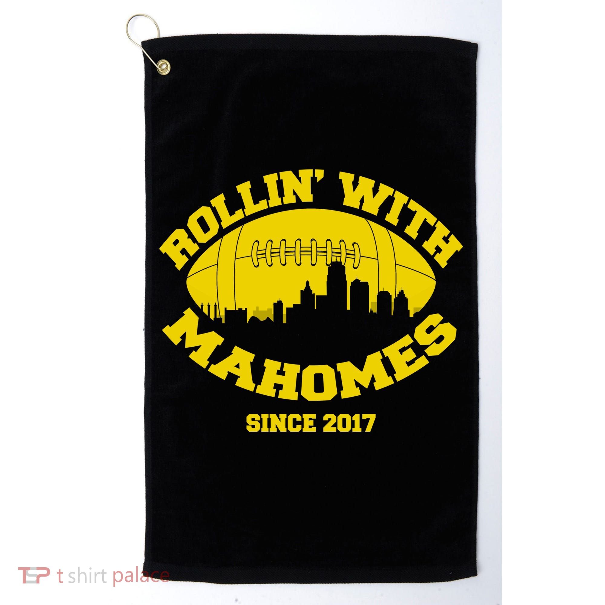 Rollin' With Mahomes Since 2017 Golf Towel
