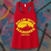Rollin' With Mahomes Since 2017 Women's Tank Top thumb 3