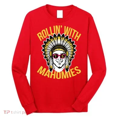 Rollin' With Mahomies Long Sleeve Shirt