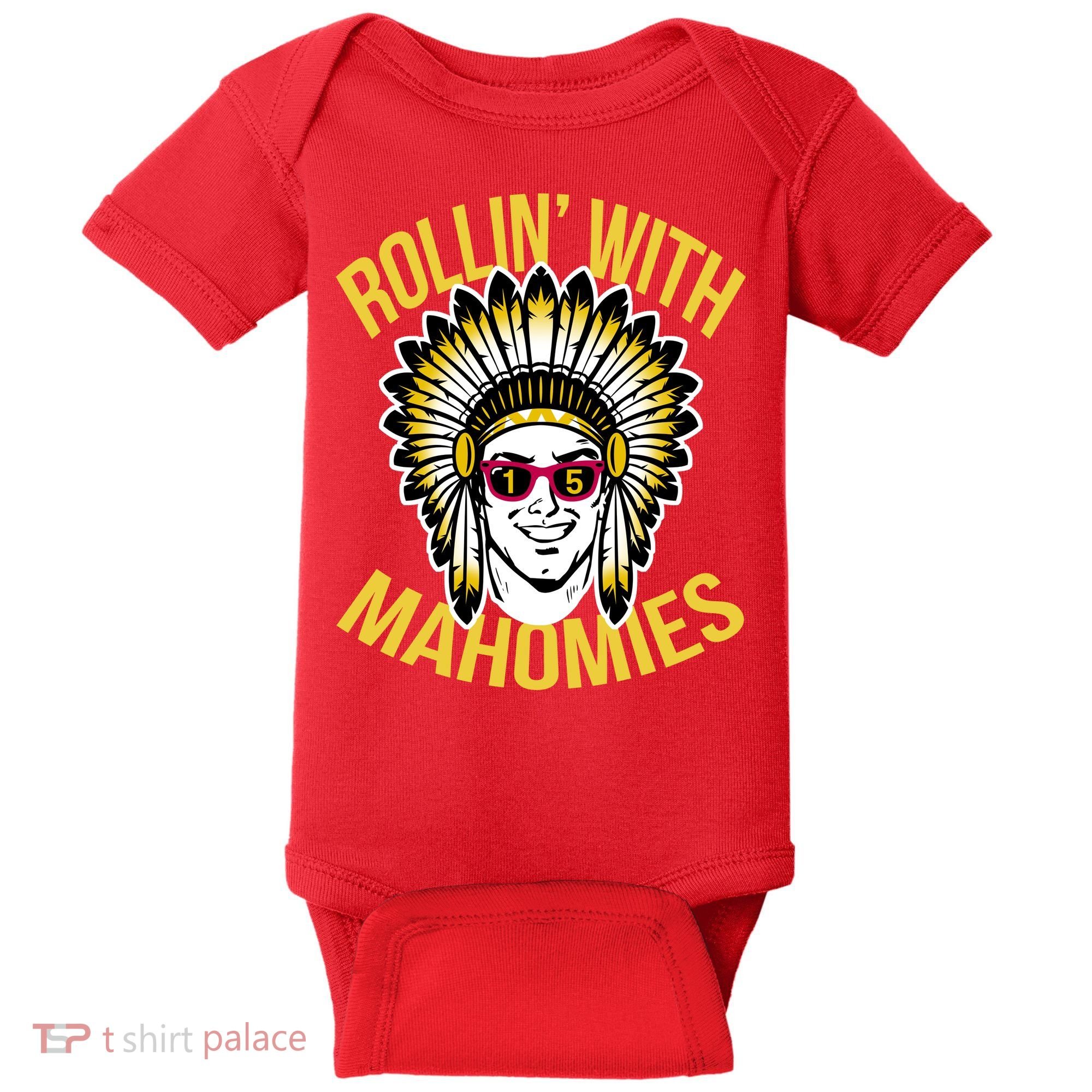 Rollin' With Mahomies Baby Bodysuit
