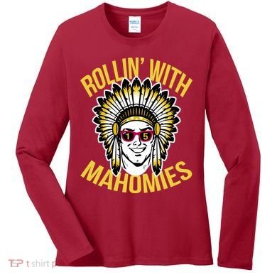 Rollin' With Mahomies Women's Long Sleeve Shirt