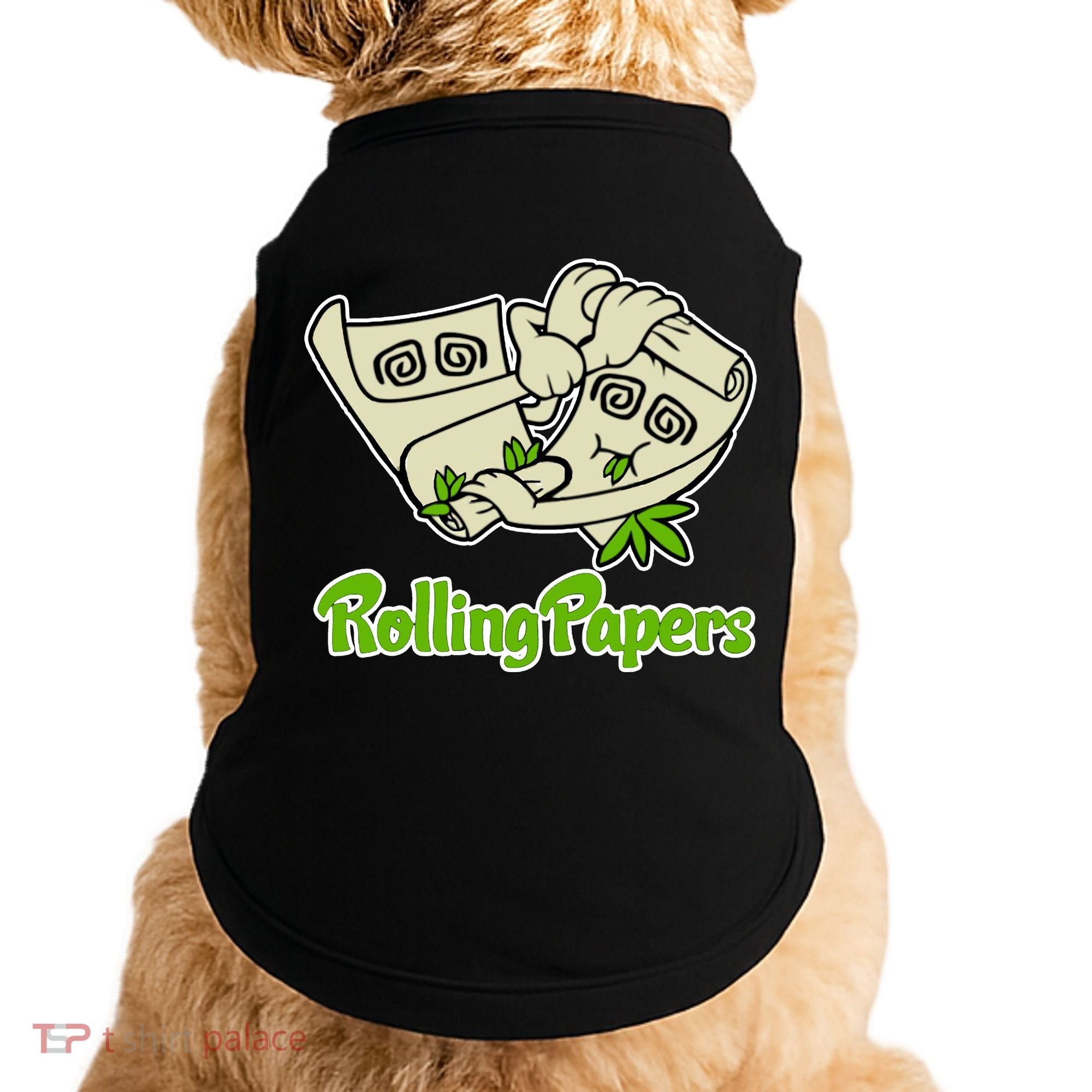 Rolling Paper 420 Medical Marijuana Doggie Tank