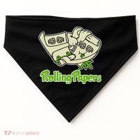Rolling Paper 420 Medical Marijuana USA-Made Doggie Bandana thumb 0