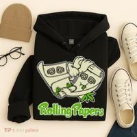 Rolling Paper 420 Medical Marijuana Hoodie thumb 4
