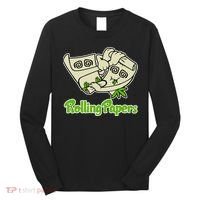 Rolling Paper 420 Medical Marijuana Long Sleeve Shirt thumb 0