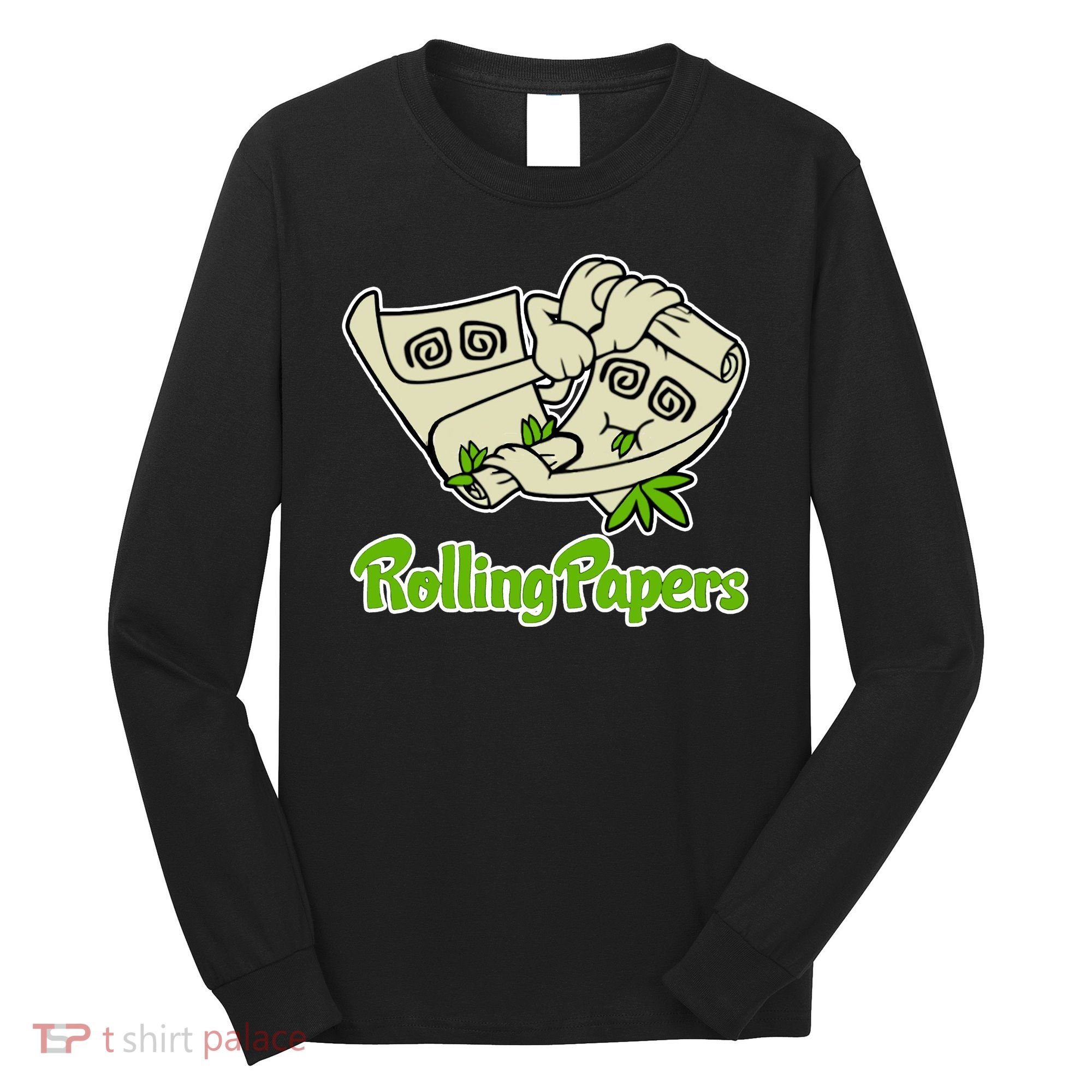 Rolling Paper 420 Medical Marijuana Long Sleeve Shirt