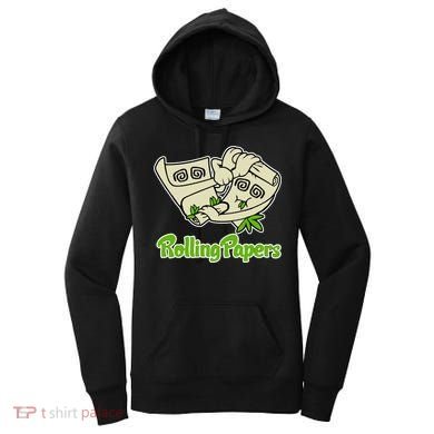 Rolling Paper 420 Medical Marijuana Women's Hoodie