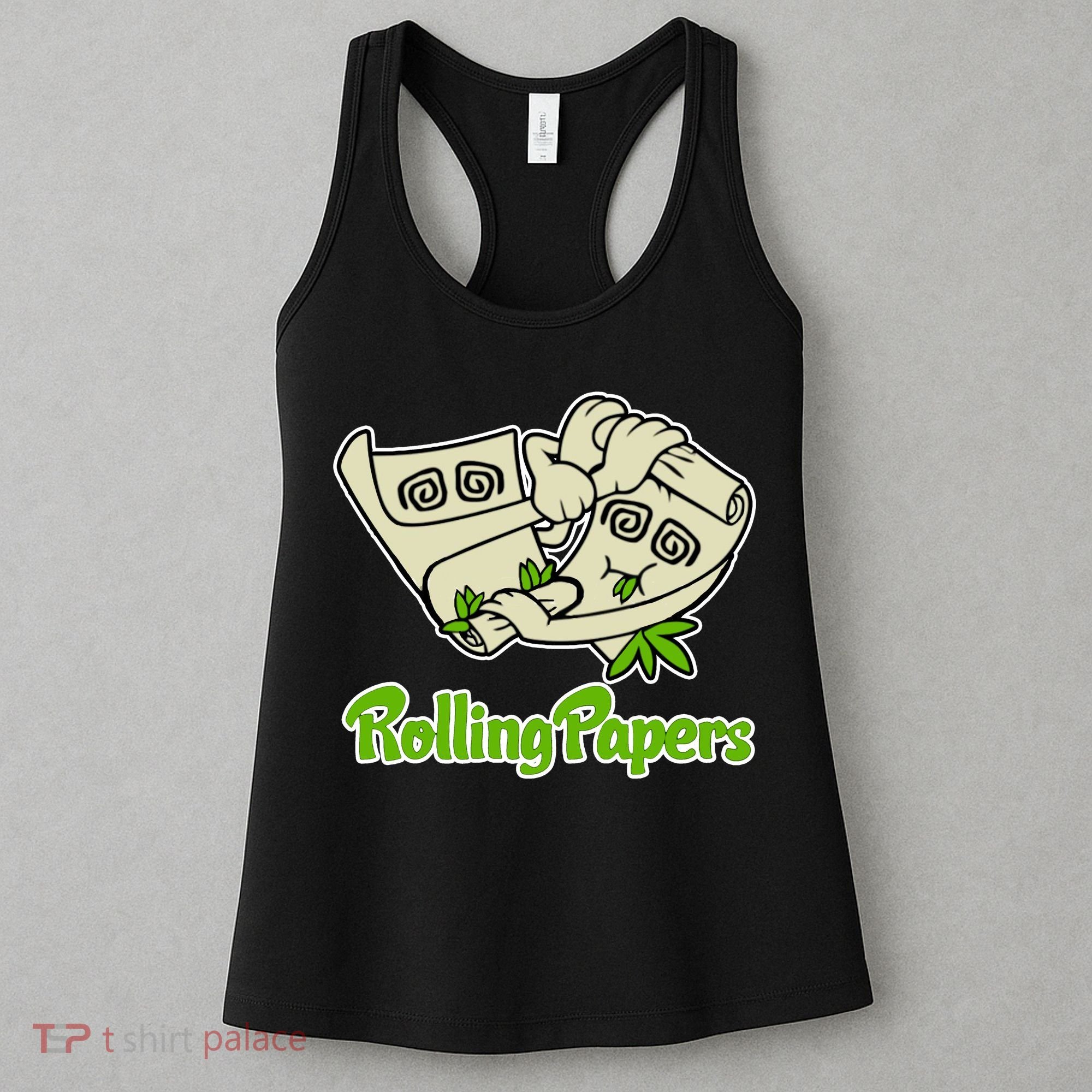 Rolling Paper 420 Medical Marijuana Women's Tank Top