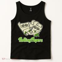 Rolling Paper 420 Medical Marijuana Tank Top thumb 2