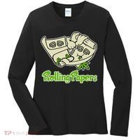 Rolling Paper 420 Medical Marijuana Women's Long Sleeve Shirt thumb 0