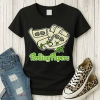 Rolling Paper 420 Medical Marijuana Women's T-Shirt thumb 3