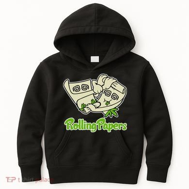 Rolling Paper 420 Medical Marijuana Kids Hoodie