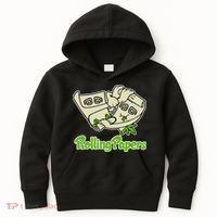 Rolling Paper 420 Medical Marijuana Kids Hoodie thumb 0