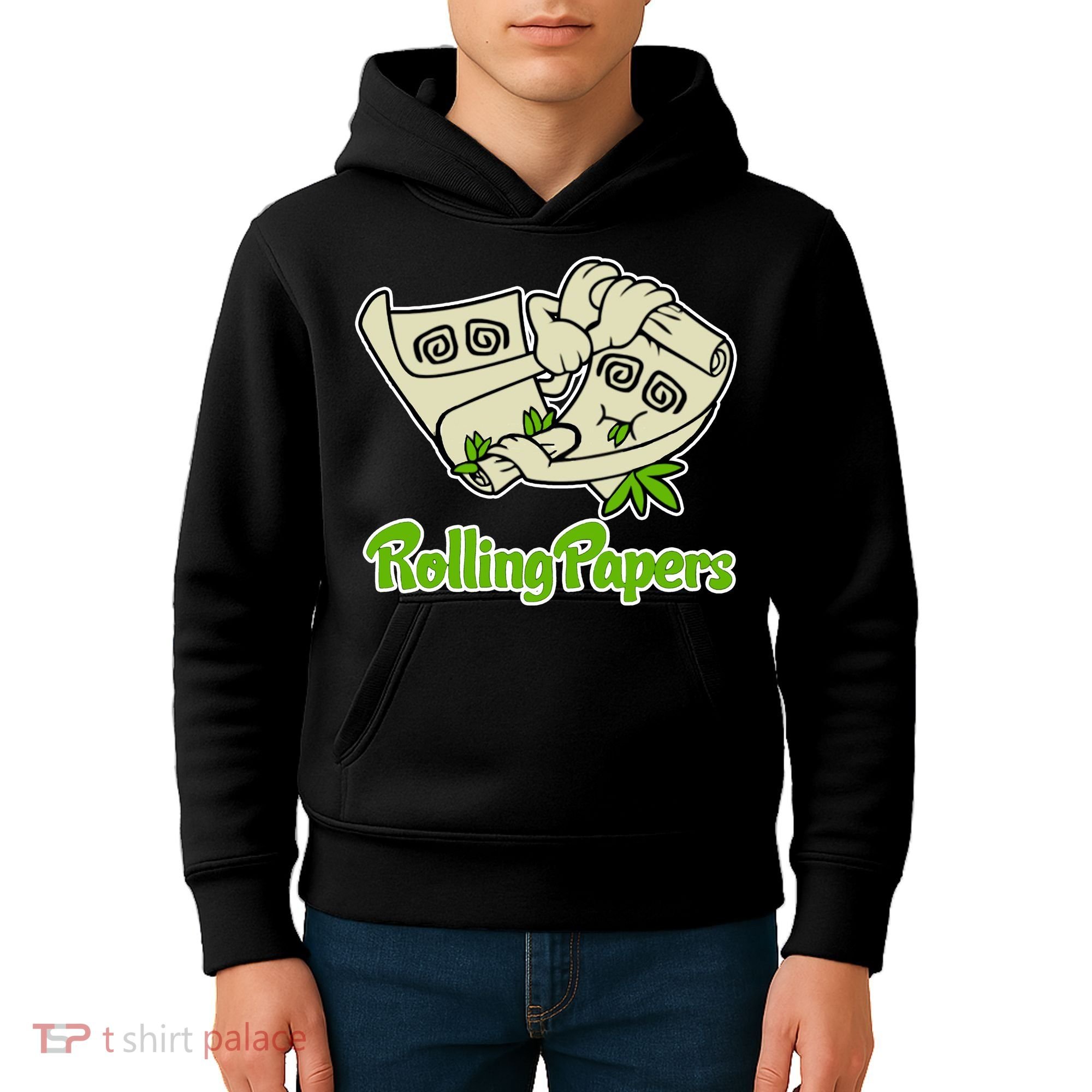 Rolling Paper 420 Medical Marijuana Kids Hoodie