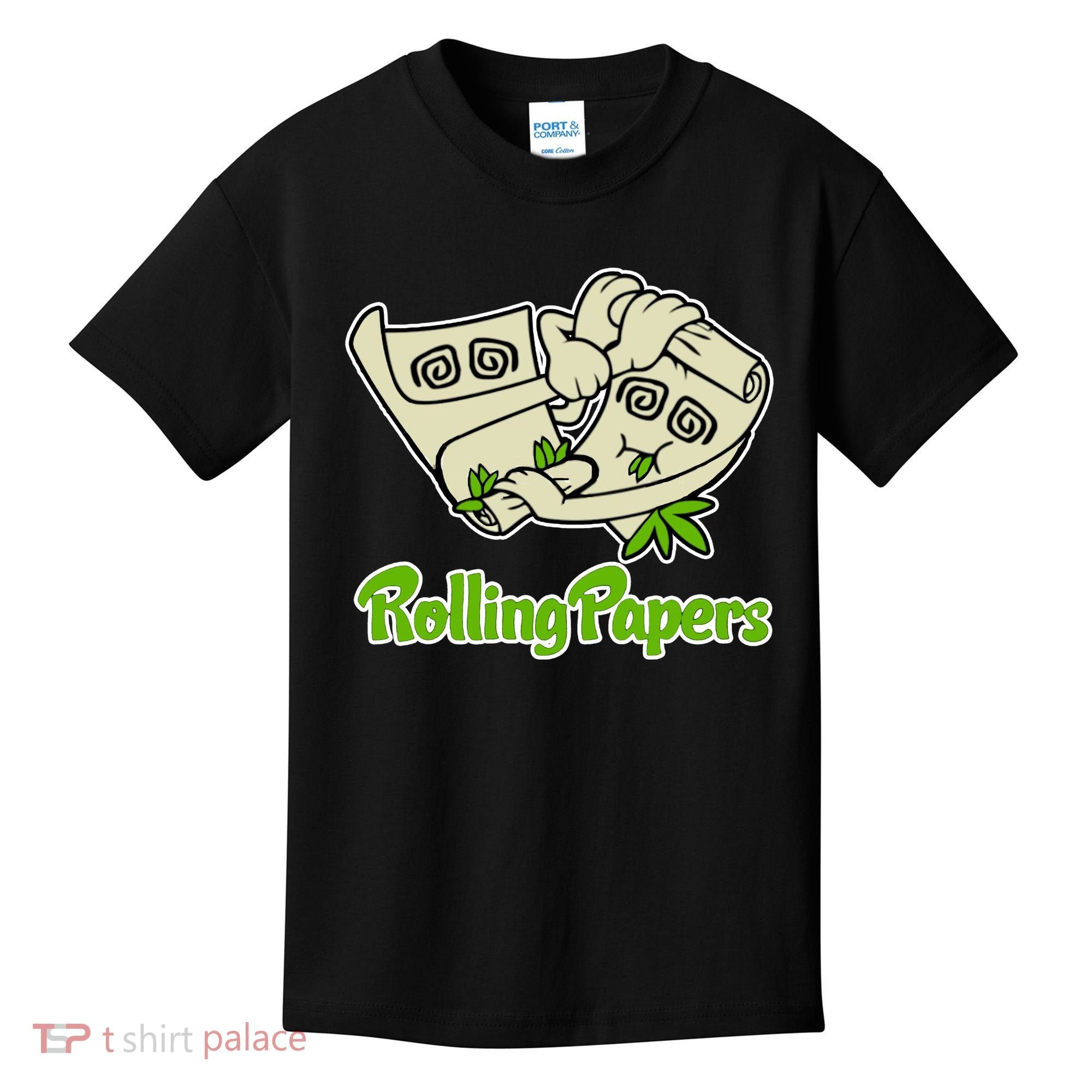 Rolling Paper 420 Medical Marijuana Kids T-Shirt