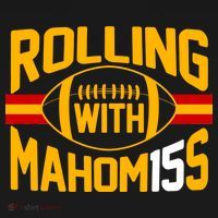Rolling With Mahomes KC Football Backpack thumb 2