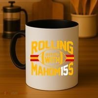 Rolling With Mahomes KC Football Coffee Mug thumb 4
