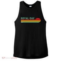 Royal Oak Michigan Ladies PosiCharge Tri-Blend Wicking Tank thumb 0