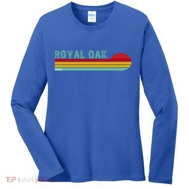 Royal Oak Michigan Women's Long Sleeve Shirt