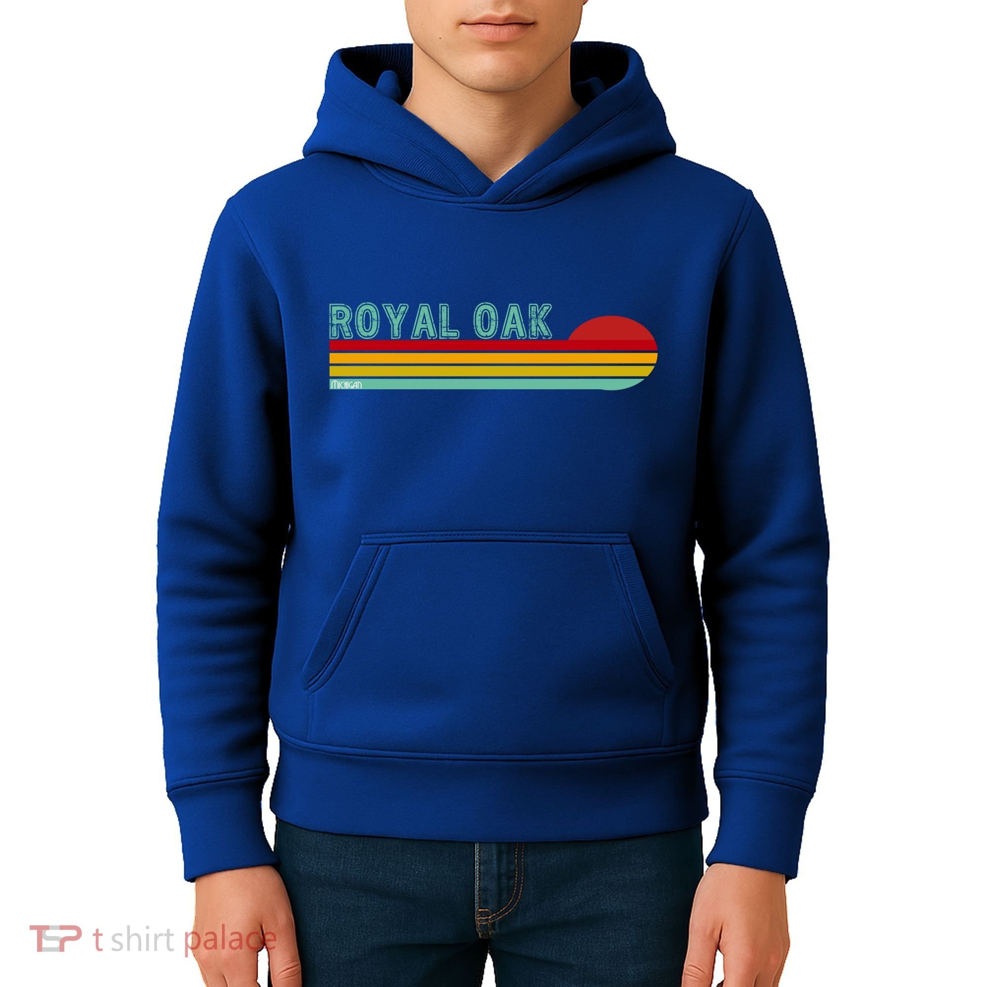 Royal Oak Michigan Kids Hoodie