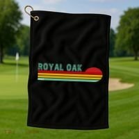 Royal Oak Michigan Golf Towel thumb 1