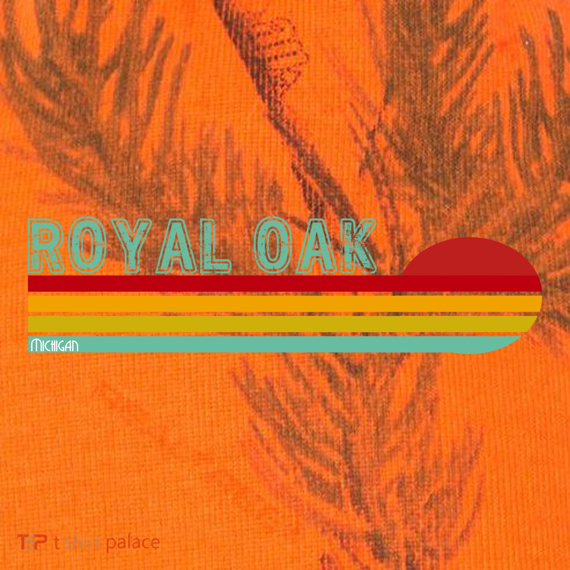 Royal Oak Michigan Kati Licensed 12" Camo Cuffed Beanie
