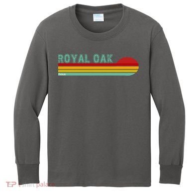 Royal Oak Michigan Kids Long Sleeve Shirt