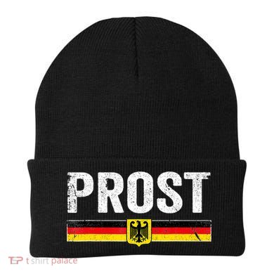 Retro Oktoberfest Man Woman German Flag Prost Beanie