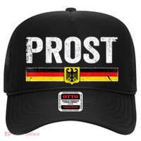 Retro Oktoberfest Man Woman German Flag Prost Hat thumb 0