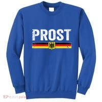Retro Oktoberfest Man Woman German Flag Prost Sweatshirt thumb 0