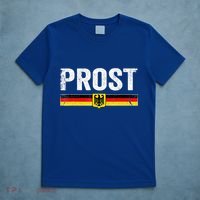 Retro Oktoberfest Man Woman German Flag Prost T-Shirt thumb 5