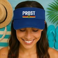 Retro Oktoberfest Man Woman German Flag Prost Visor thumb 2