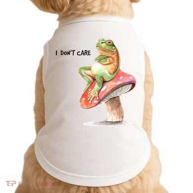 Rog On Mushroom Doggie Tank