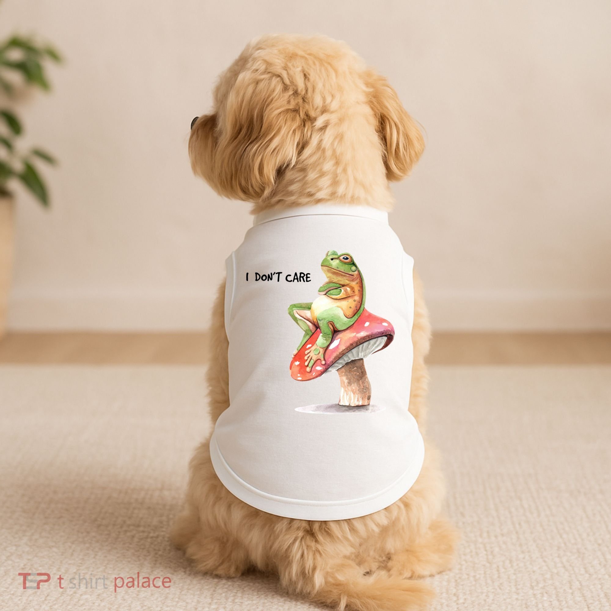 Rog On Mushroom Doggie Tank