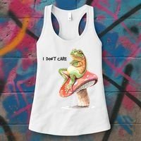Rog On Mushroom Women's Tank Top thumb 3