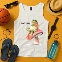 Rog On Mushroom Tank Top thumb 4