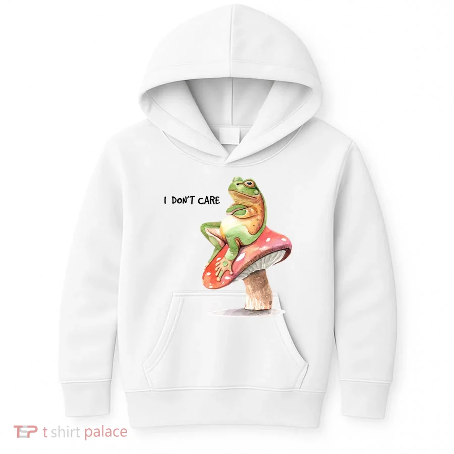 Rog On Mushroom Kids Hoodie