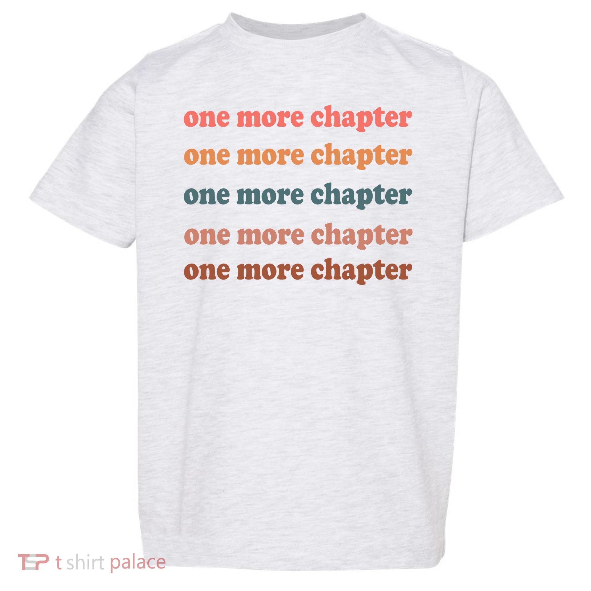 Retro One More Chapter Bookish Funny Toddler T-Shirt