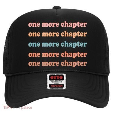 Retro One More Chapter Bookish Funny Hat