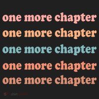 Retro One More Chapter Bookish Funny Golf Towel thumb 3