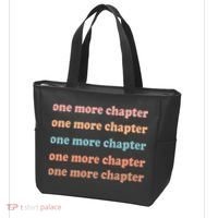 Retro One More Chapter Bookish Funny Tote Bag thumb 3