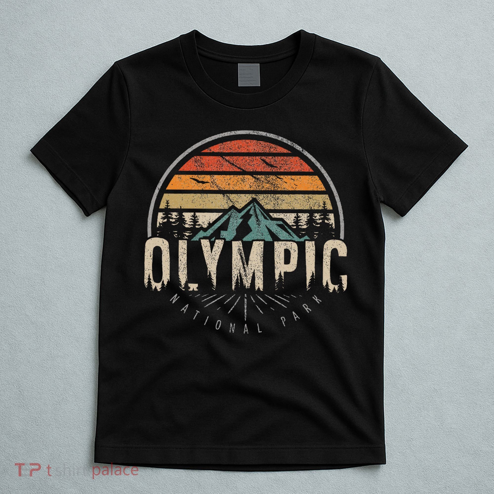 Retro O.L.Y.M.P.I.C National Park Us Vintage T-Shirt