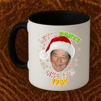 Ronald Reagan Let's Party Like It's 1984 Coffee Mug thumb 2