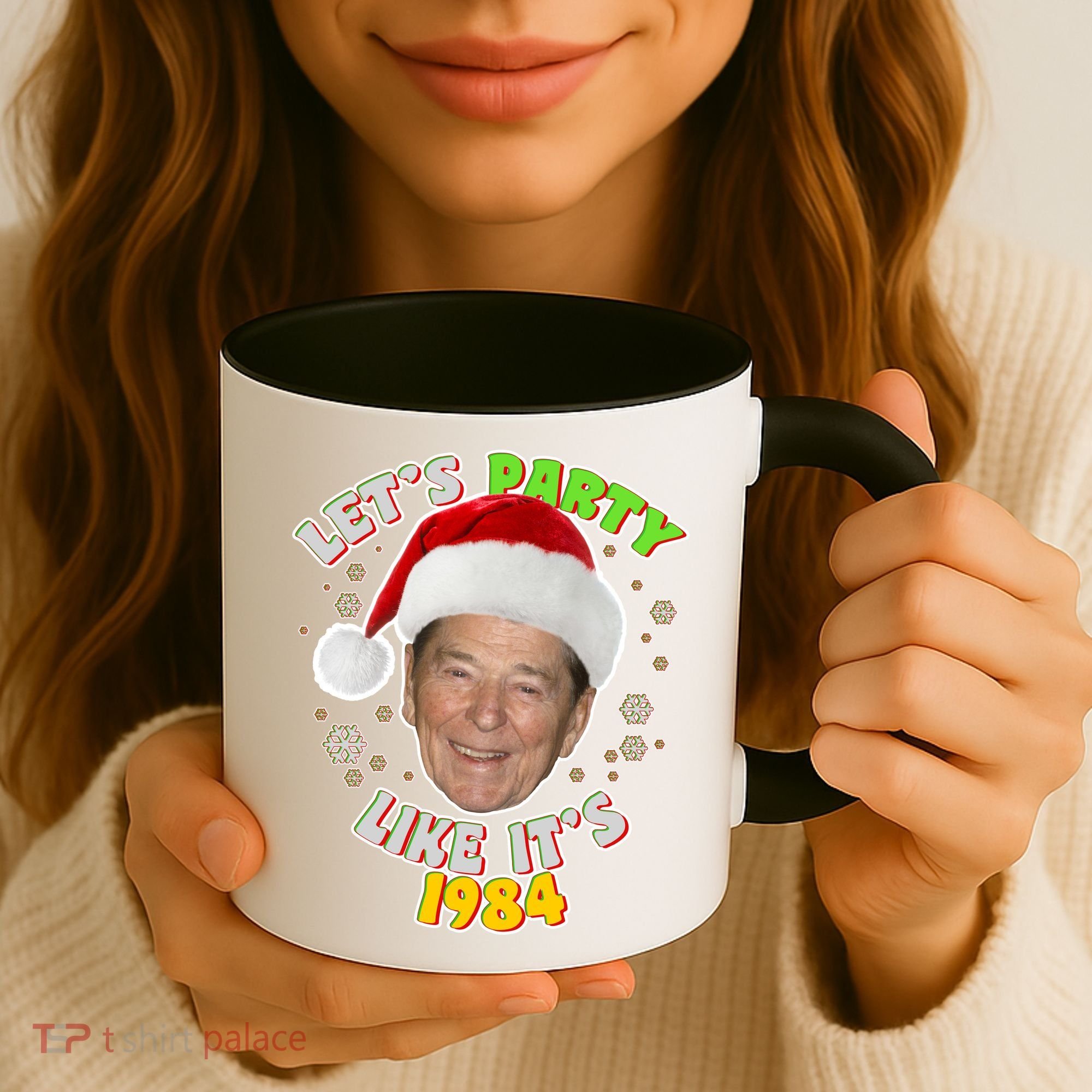 Ronald Reagan Let's Party Like It's 1984 Coffee Mug